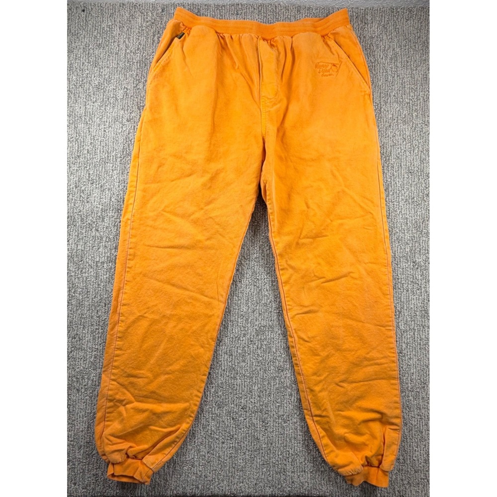 Crazy Shirt Sweatpants Mens XXL Orange Mango Dyed Hawaii Joggers Elastic Waist
